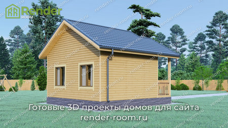 Проект  Площадь: 25, Размер: 5х6