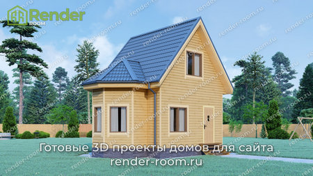 Проект  Площадь: 47, Размер: 5х7