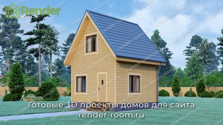 Проект  Площадь: 47, Размер: 5х7