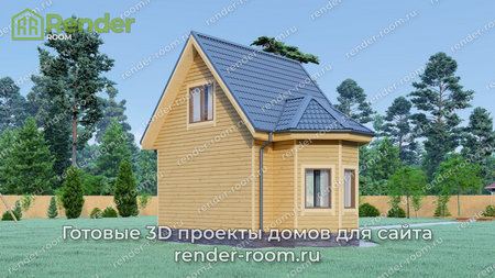 Проект  Площадь: 47, Размер: 5х7