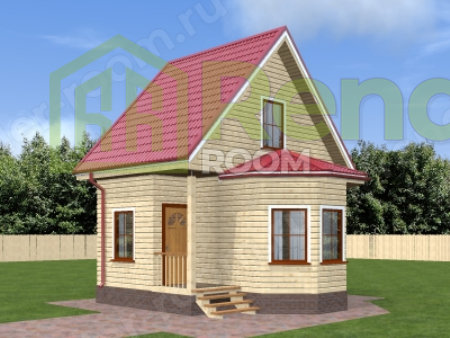 Проект П-855 Площадь: 43, Размер: 6х6