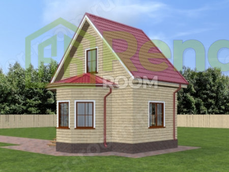 Проект П-855 Площадь: 43, Размер: 6х6