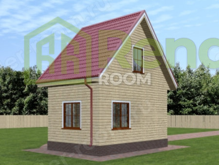 Проект П-855 Площадь: 43, Размер: 6х6