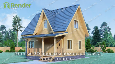 Проект  Площадь: 84, Размер: 6х8