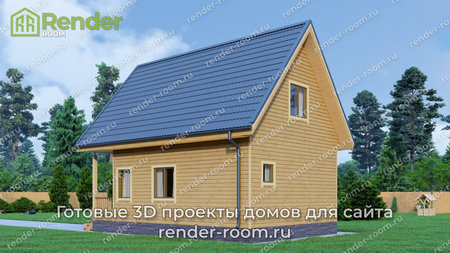 Проект  Площадь: 69, Размер: 6х9