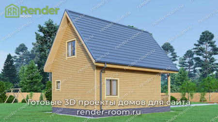 Проект  Площадь: 69, Размер: 6х9