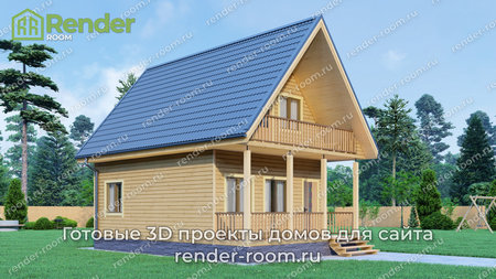 Проект  Площадь: 69, Размер: 6х9