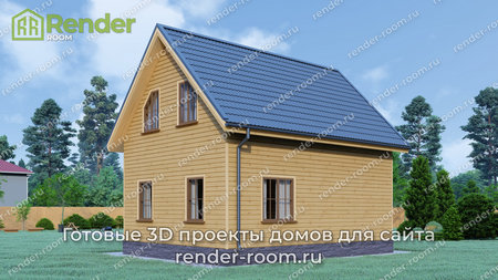 Проект  Площадь: 87,79, Размер: 6х8