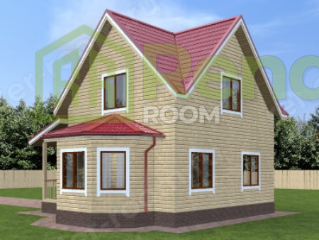 Проект  Площадь: 85, Размер: 6х9