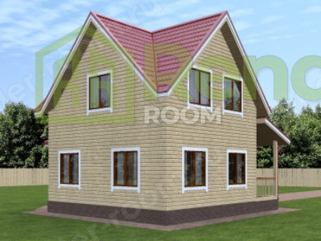 Проект  Площадь: 85, Размер: 6х9