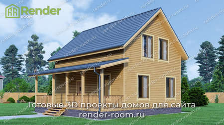 Проект  Площадь: 133, Размер: 7х9