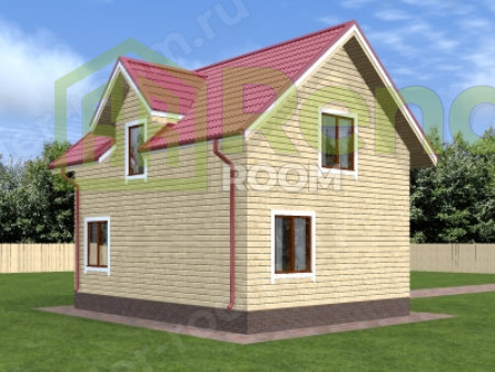 Проект  Площадь: 86, Размер: 6х8