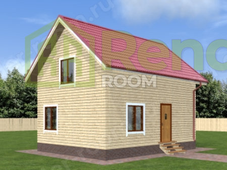 Проект  Площадь: 86, Размер: 6х8