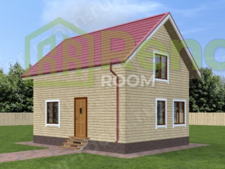 Проект  Площадь: 86, Размер: 6х8