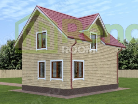 Проект  Площадь: 86, Размер: 6х8