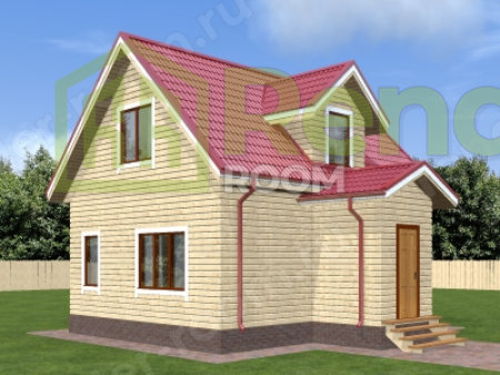 Проект  Площадь: 80, Размер: 8х8