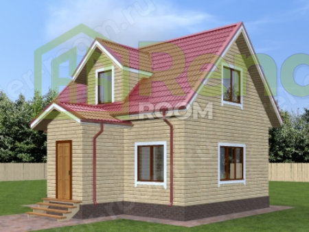 Проект  Площадь: 80, Размер: 8х8