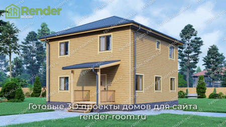 Проект П-870 Площадь: 141, Размер: 9х9