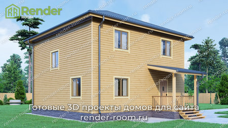 Проект П-870 Площадь: 141, Размер: 9х9