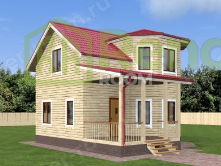 Проект П-872 Площадь: 77, Размер: 7х7