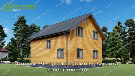 Проект П-879 Площадь: 132, Размер: 8х10