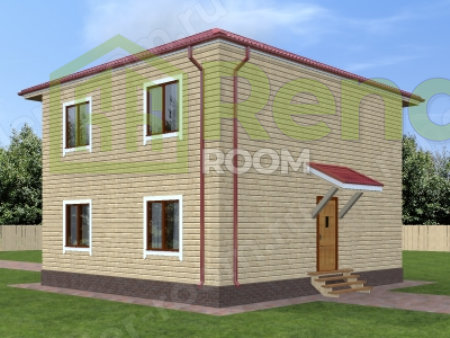 Проект П-880 Площадь: 134, Размер: 8х9