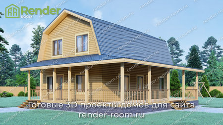 Проект  Площадь: 119, Размер: 7х10