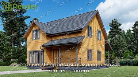 Проект  Площадь: 123, Размер: 8х9