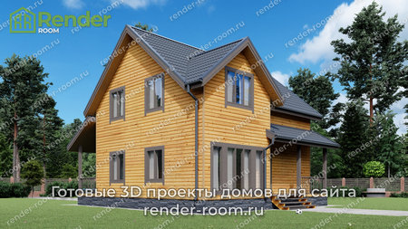 Проект  Площадь: 123, Размер: 8х9