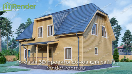 Проект  Площадь: 180, Размер: 9х12