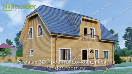 Проект  Площадь: 180, Размер: 9х12