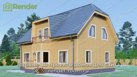 Проект  Площадь: 180, Размер: 9х12