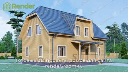 Проект  Площадь: 180, Размер: 9х12