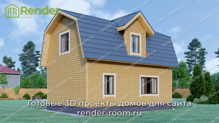 Проект  Площадь: 83, Размер: 6х9