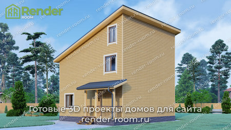 Проект  Площадь: 117, Размер: 8х8