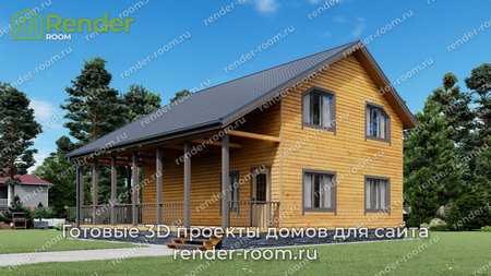 Проект  Площадь: 127, Размер: 8х9