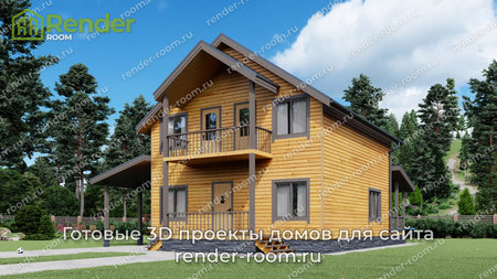 Проект П-899 Площадь: 130, Размер: 8х9