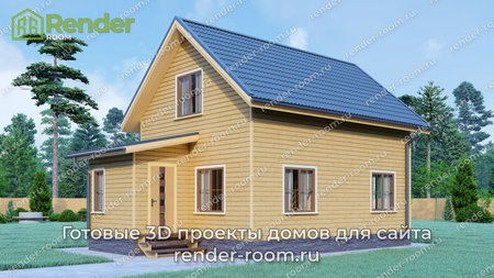 Проект  Площадь: 89, Размер: 6х10