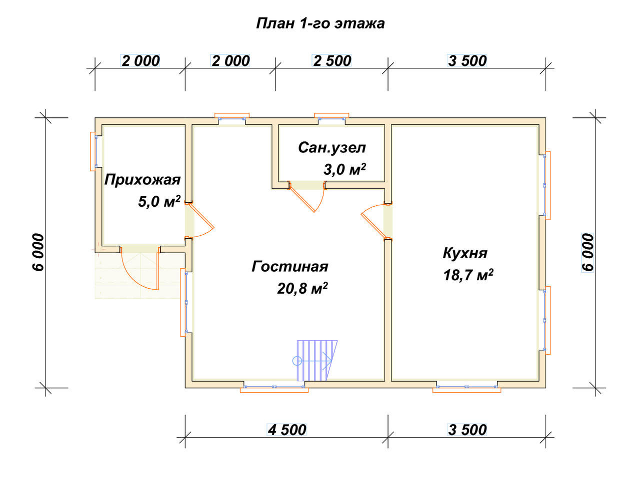 П-902 План первого этажа П-902 План первого этажа