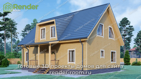 Проект  Площадь: 159, Размер: 8х12