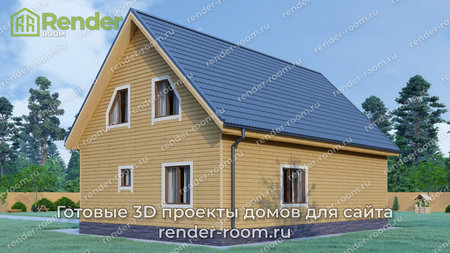 Проект  Площадь: 159, Размер: 8х12