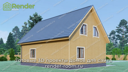 Проект  Площадь: 159, Размер: 8х12