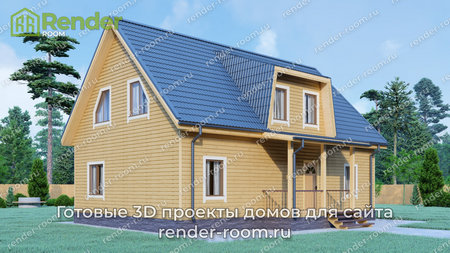 Проект  Площадь: 159, Размер: 8х12