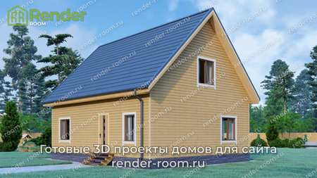 Проект П-907 Площадь: 125, Размер: 8х10