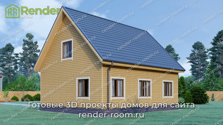 Проект П-907 Площадь: 125, Размер: 8х10