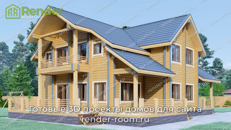 Проект  Площадь: 218, Размер: 12х13