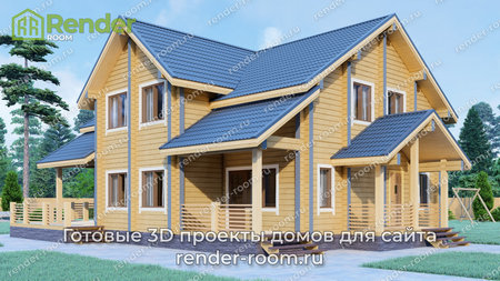 Проект  Площадь: 218, Размер: 12х13