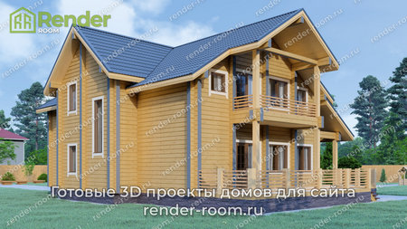 Проект  Площадь: 218, Размер: 12х13