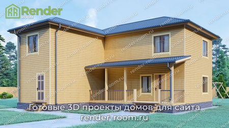 Проект П-913 Площадь: 165, Размер: 12х12