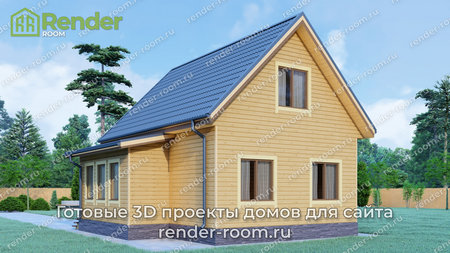 Проект  Площадь: 80, Размер: 8х8